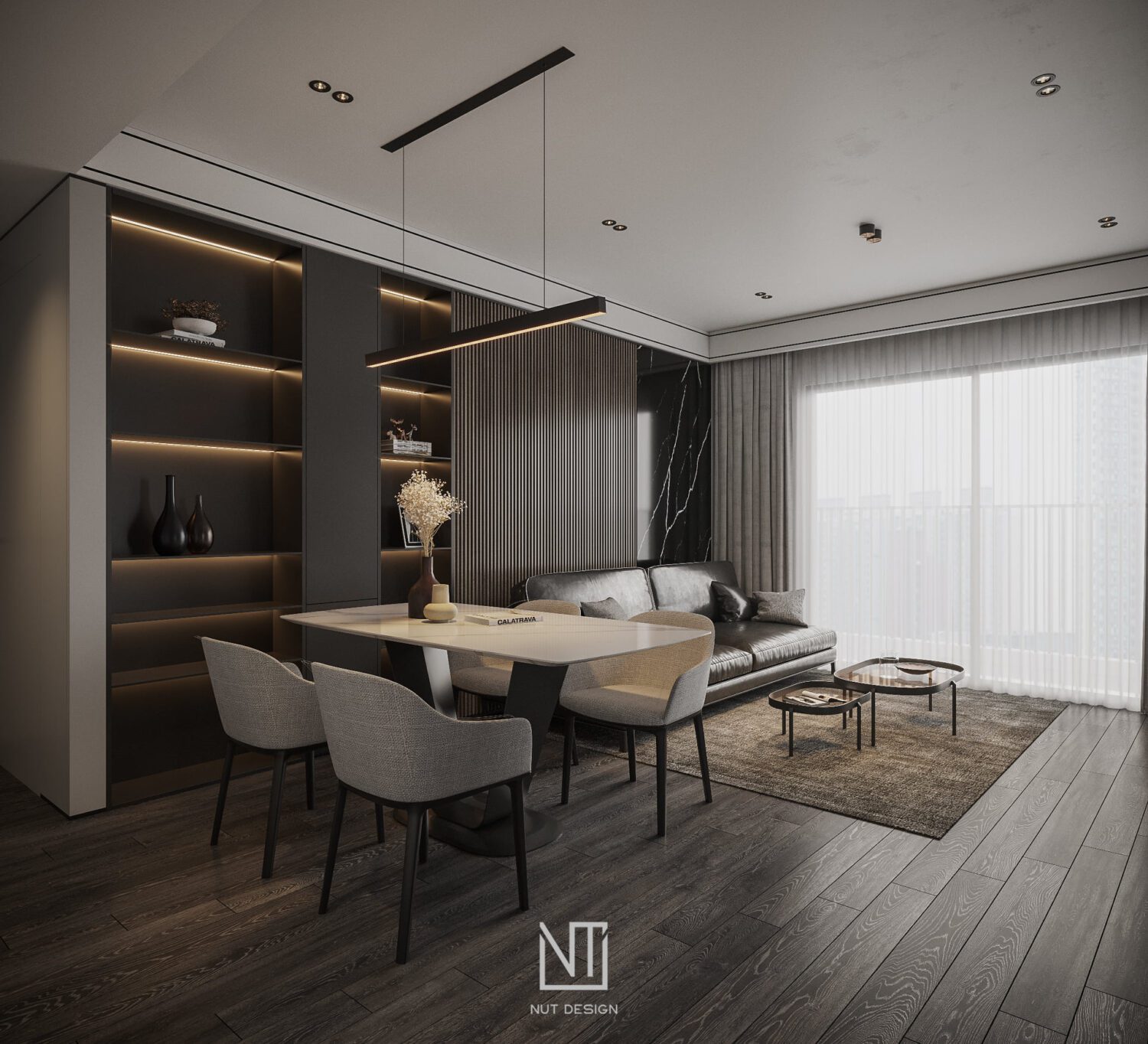 3D Interior Model Living room Scene 3dsmax 2410502