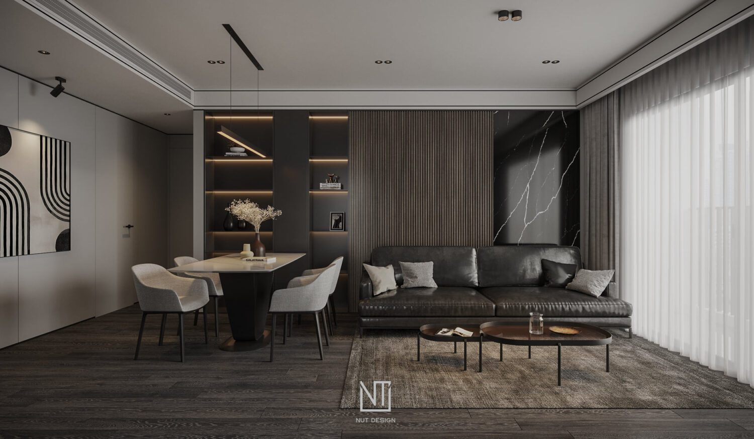 3D Interior Model Living room Scene 3dsmax 2410502