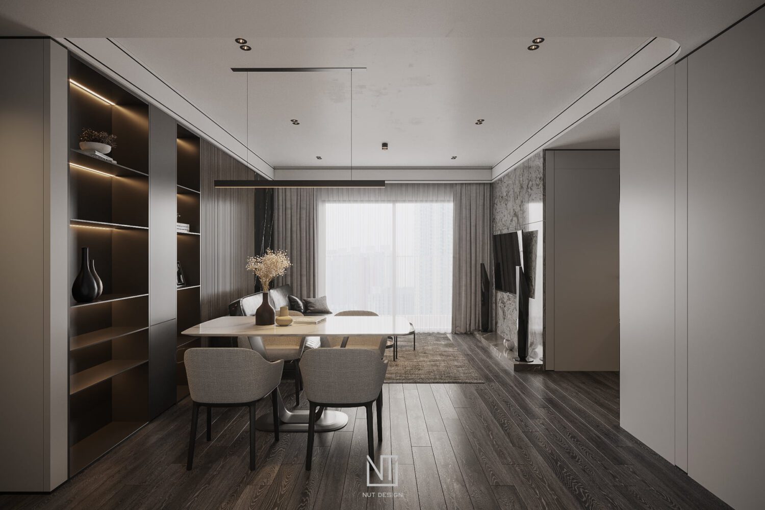 3D Interior Model Living room Scene 3dsmax 2410502