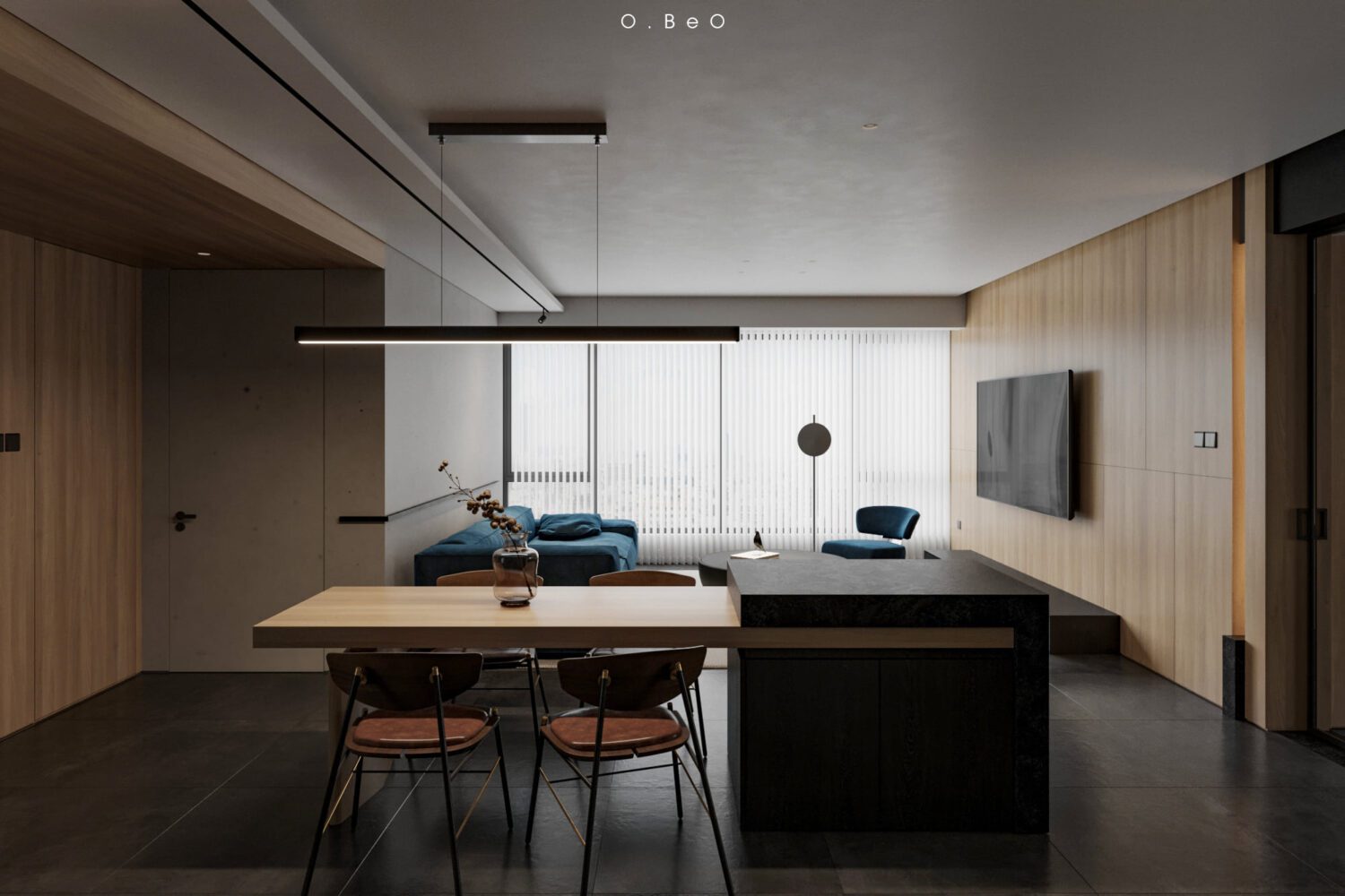 3D Interior Model Living room Scene 3dsmax 2410632