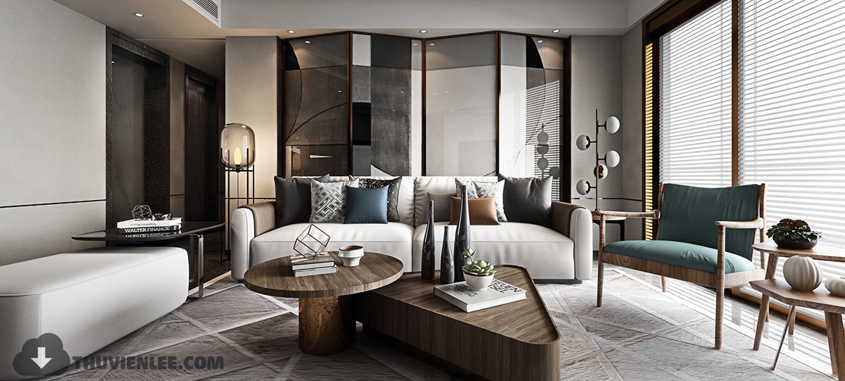 3D Interior Model Living room Scene 3dsmax 2410642