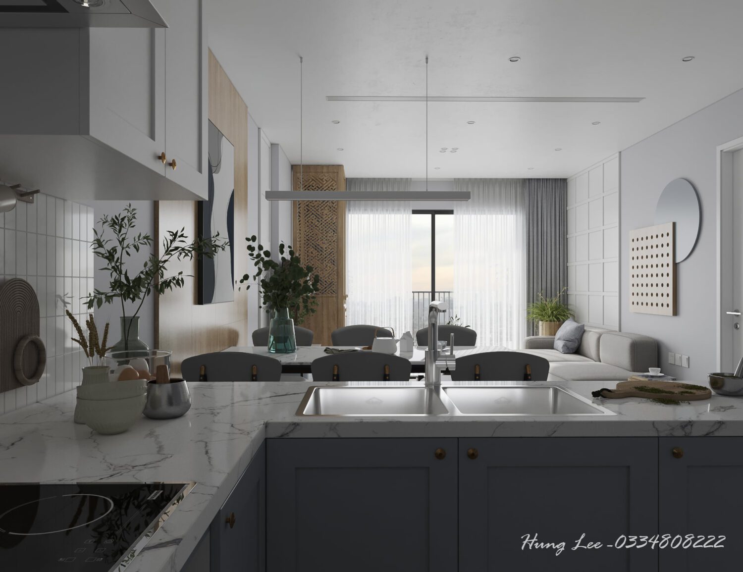 3D Interior Model Living room Scene 3dsmax 2410663