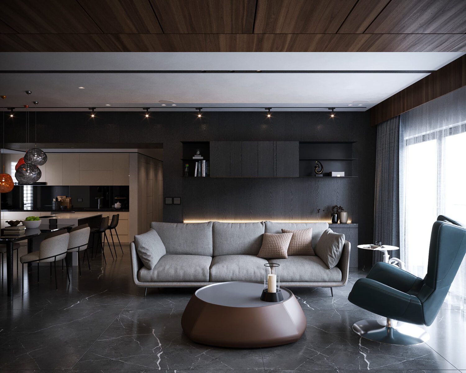 3D Interior Model Living room Scene 3dsmax 2410695