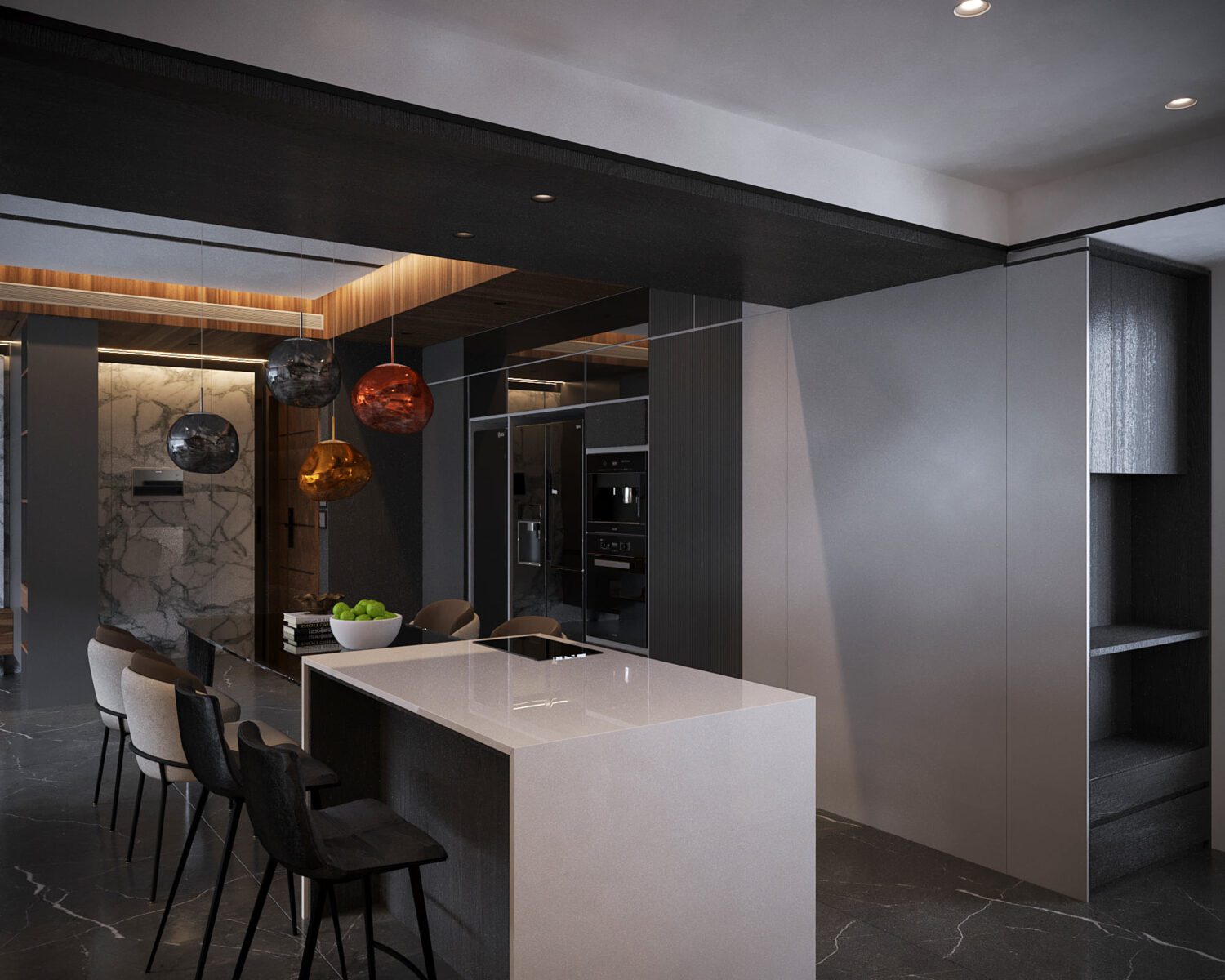 3D Interior Model Living room Scene 3dsmax 2410695