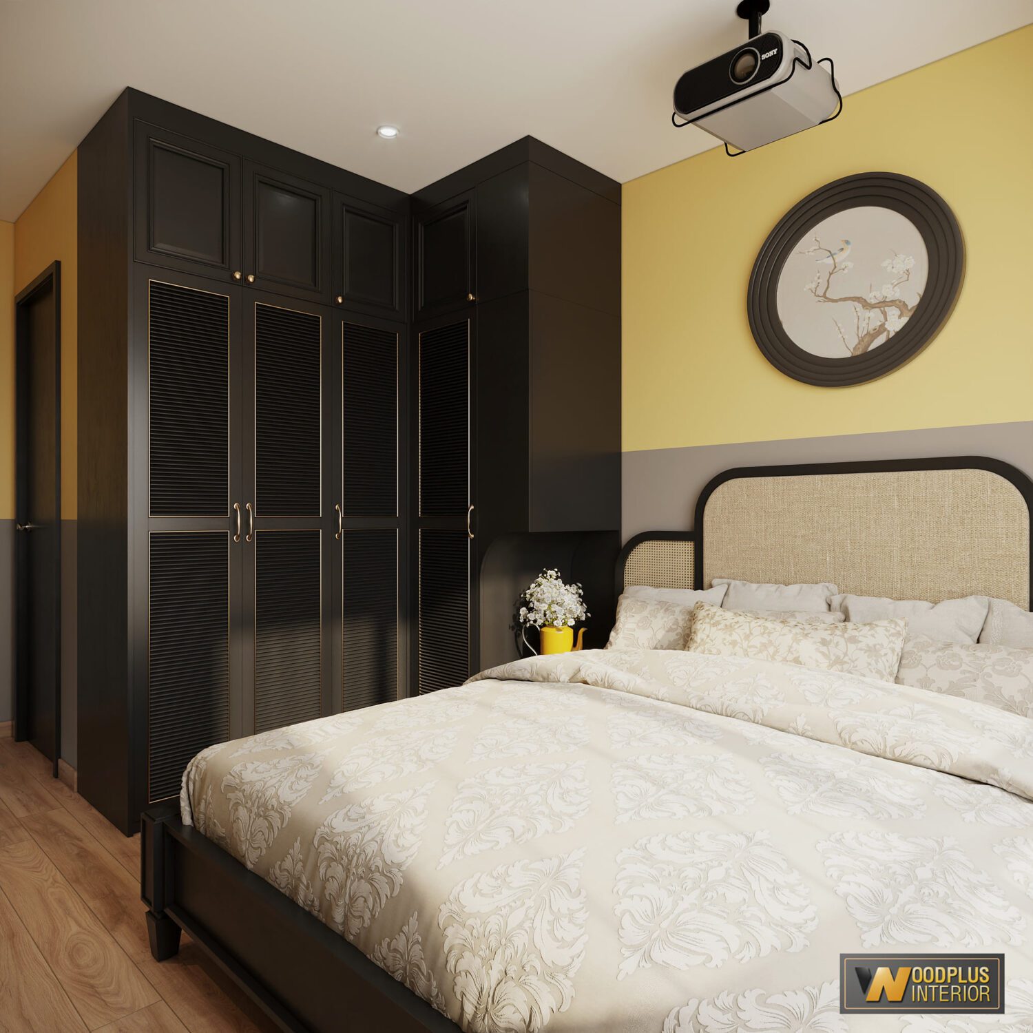 3D Interior Model Bed Room Scene 3dsmax 2310706