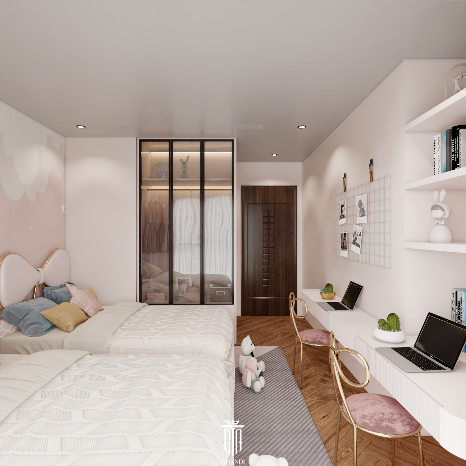 3D Interior Model Bed Room Scene 3dsmax 2310719
