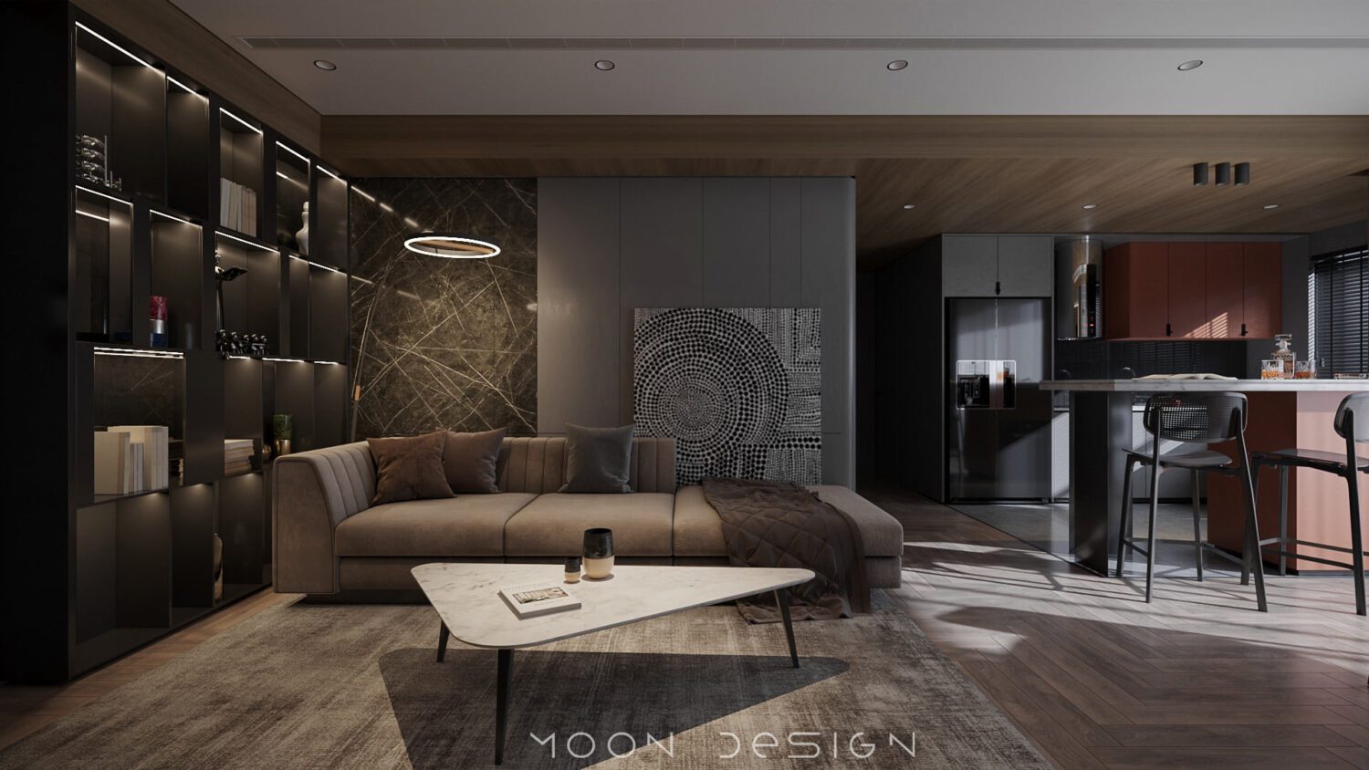 3D Interior Model Living room Scene 3dsmax 2410799