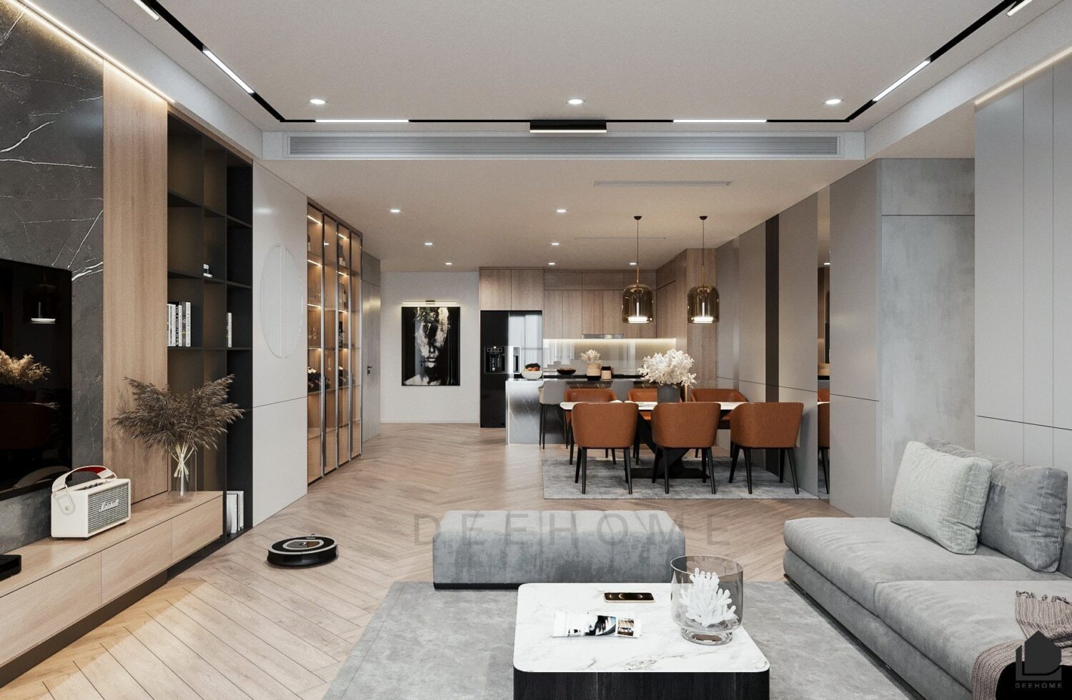 3D Interior Model Living room Scene 3dsmax 2410872