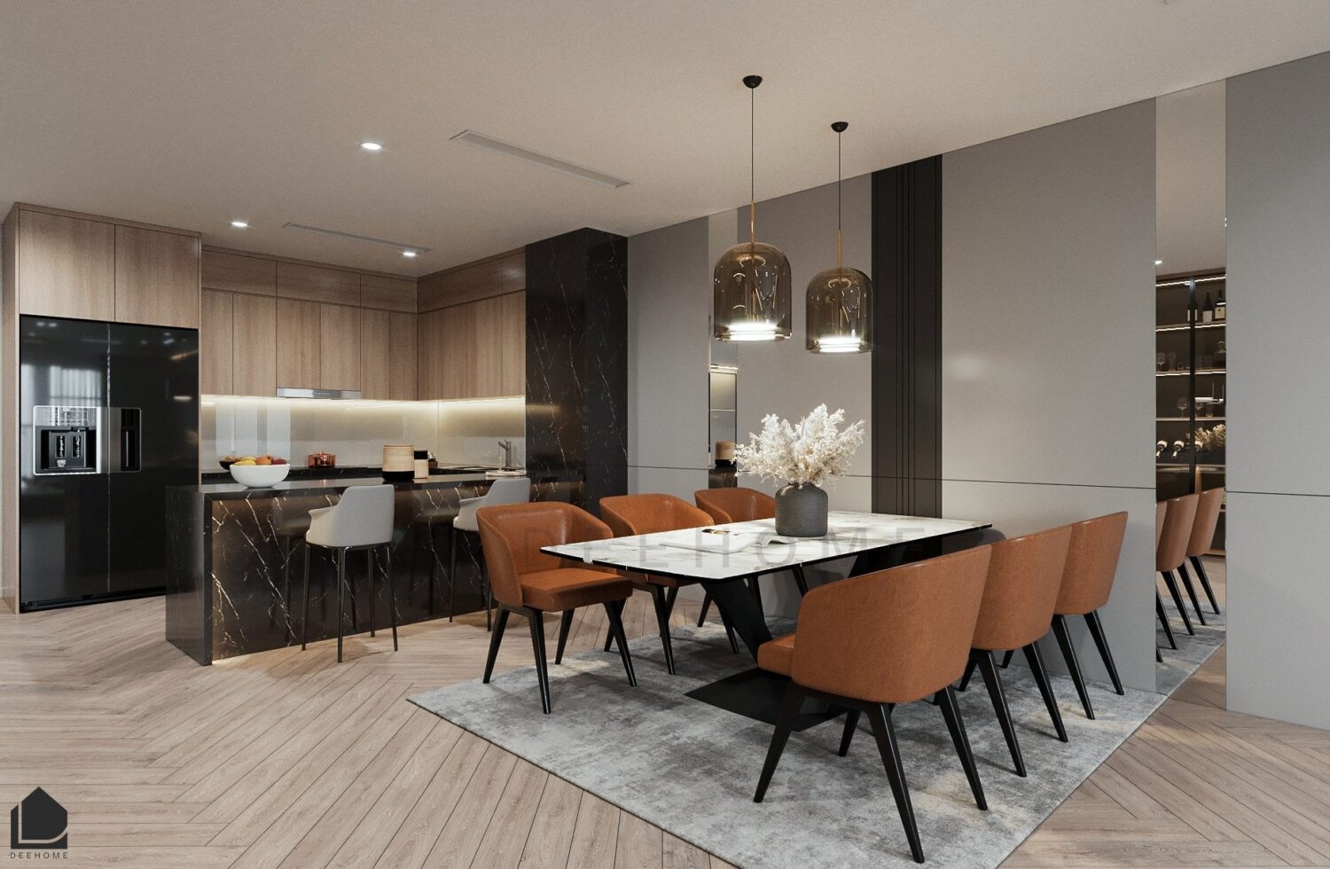 3D Interior Model Living room Scene 3dsmax 2410872