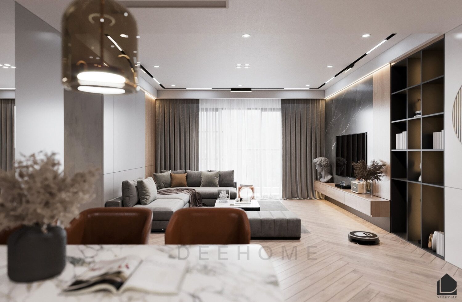 3D Interior Model Living room Scene 3dsmax 2410872