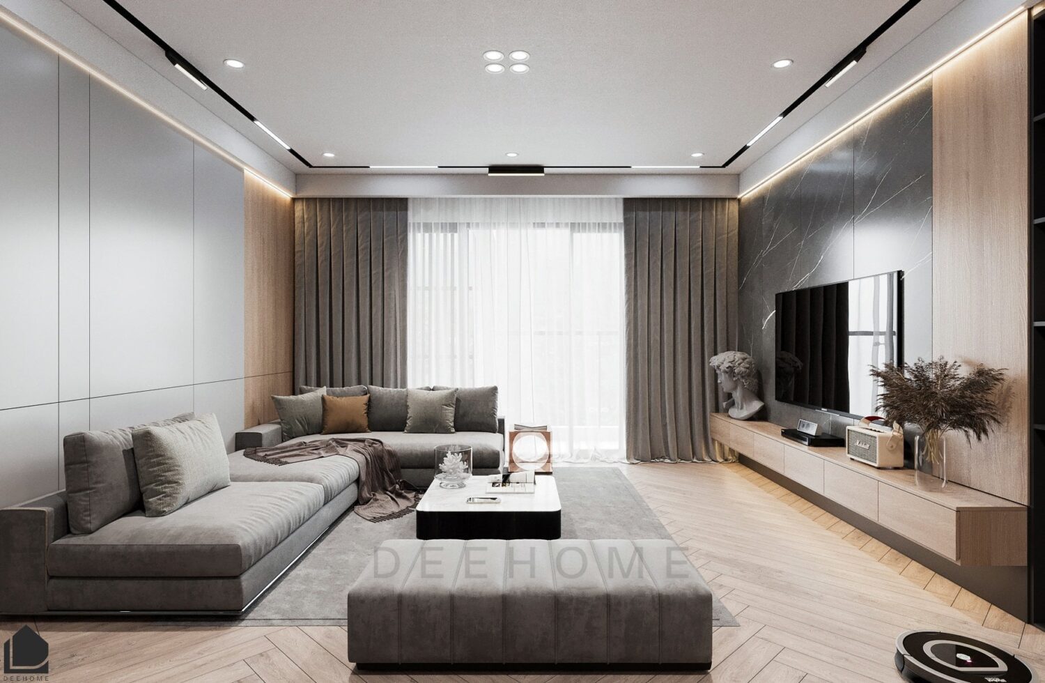 3D Interior Model Living room Scene 3dsmax 2410872