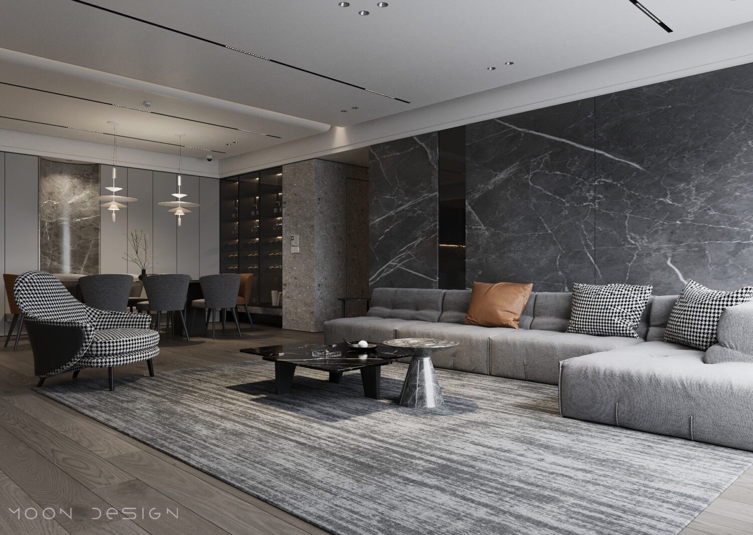 3D Interior Model Living room Scene 3dsmax 2410897