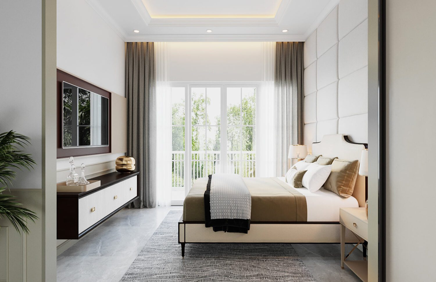 3D Interior Model Bed Room Scene 3dsmax 2310989