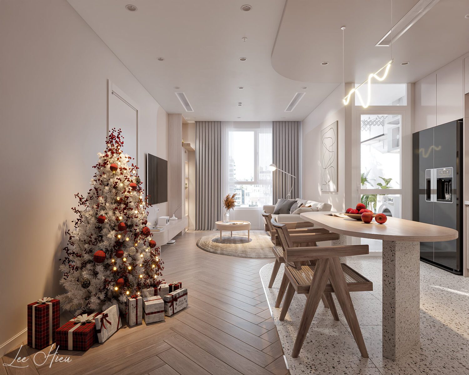 3D Interior Model Living room Scene 3dsmax 2410991