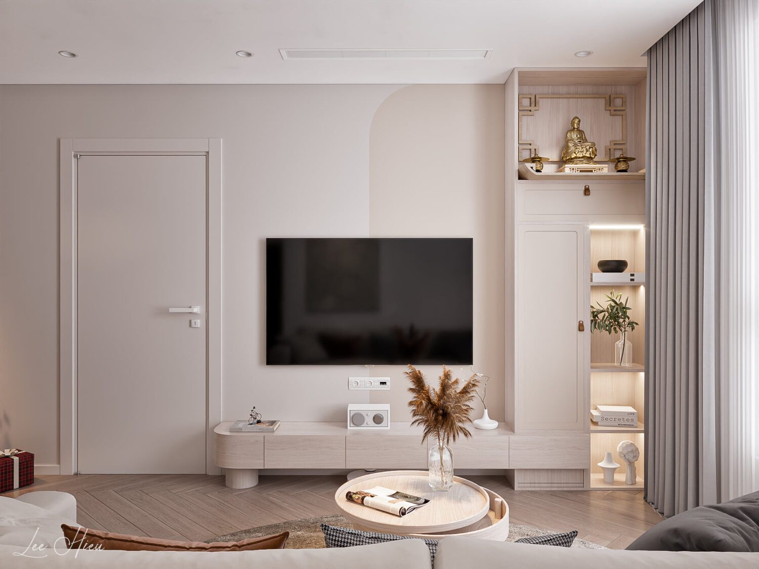 3D Interior Model Living room Scene 3dsmax 2410991