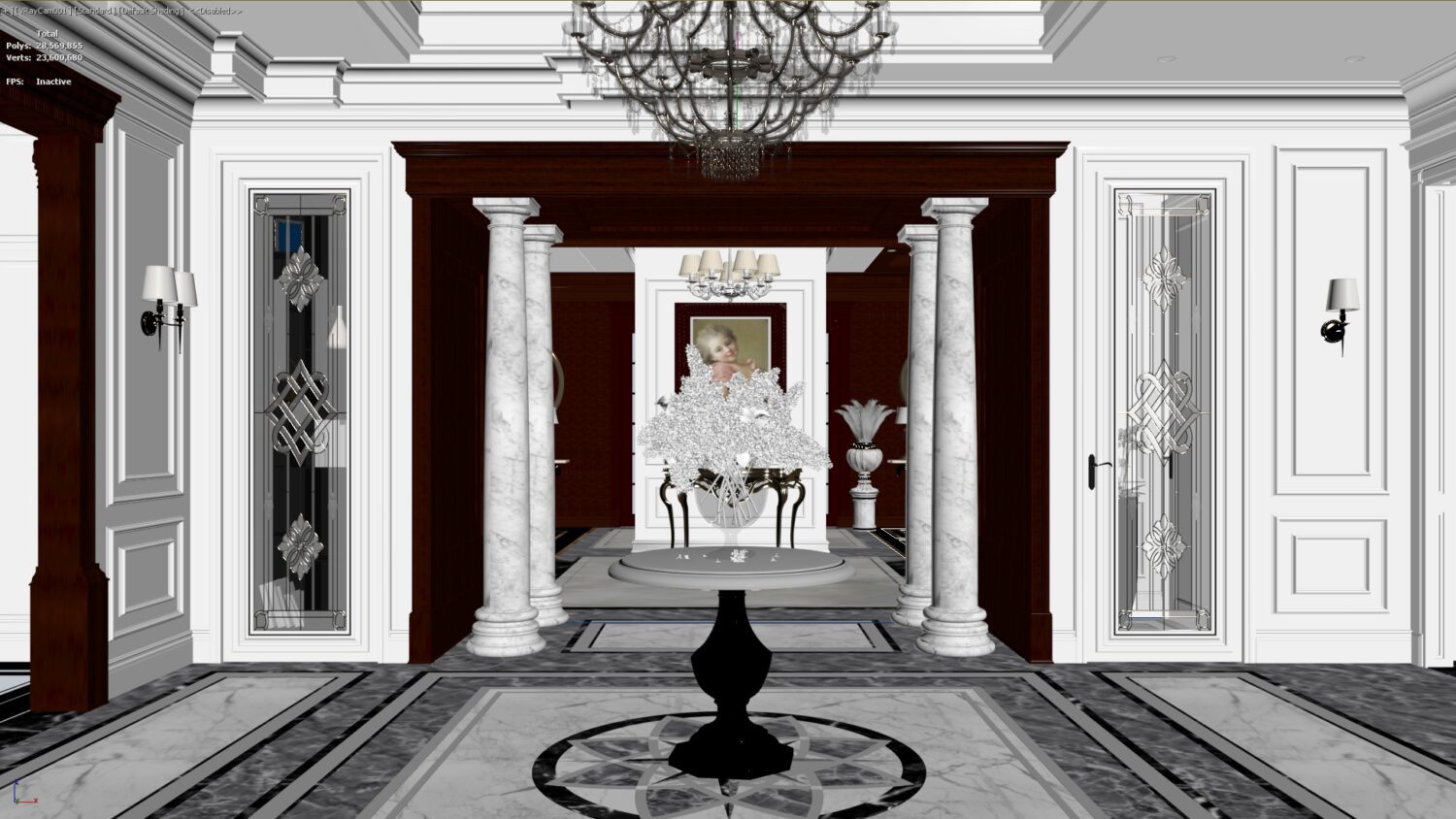 3D Interior Apartment Scene 3dsmax 2411205