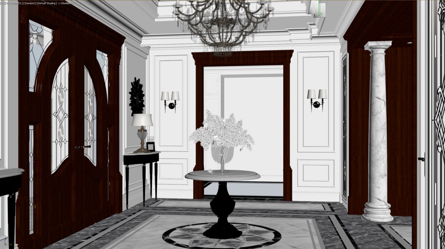 3D Interior Apartment Scene 3dsmax 2411205