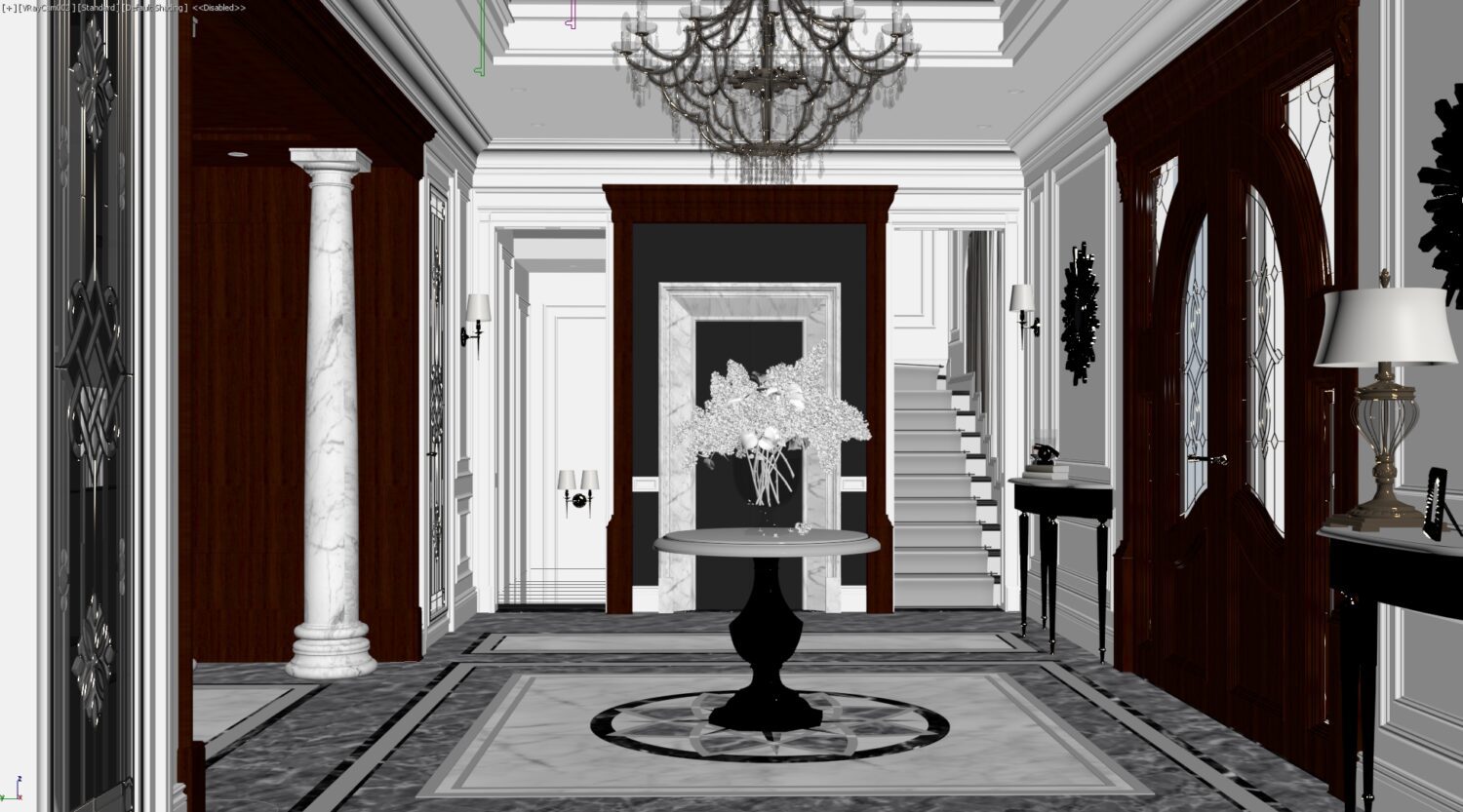 3D Interior Apartment Scene 3dsmax 2411205