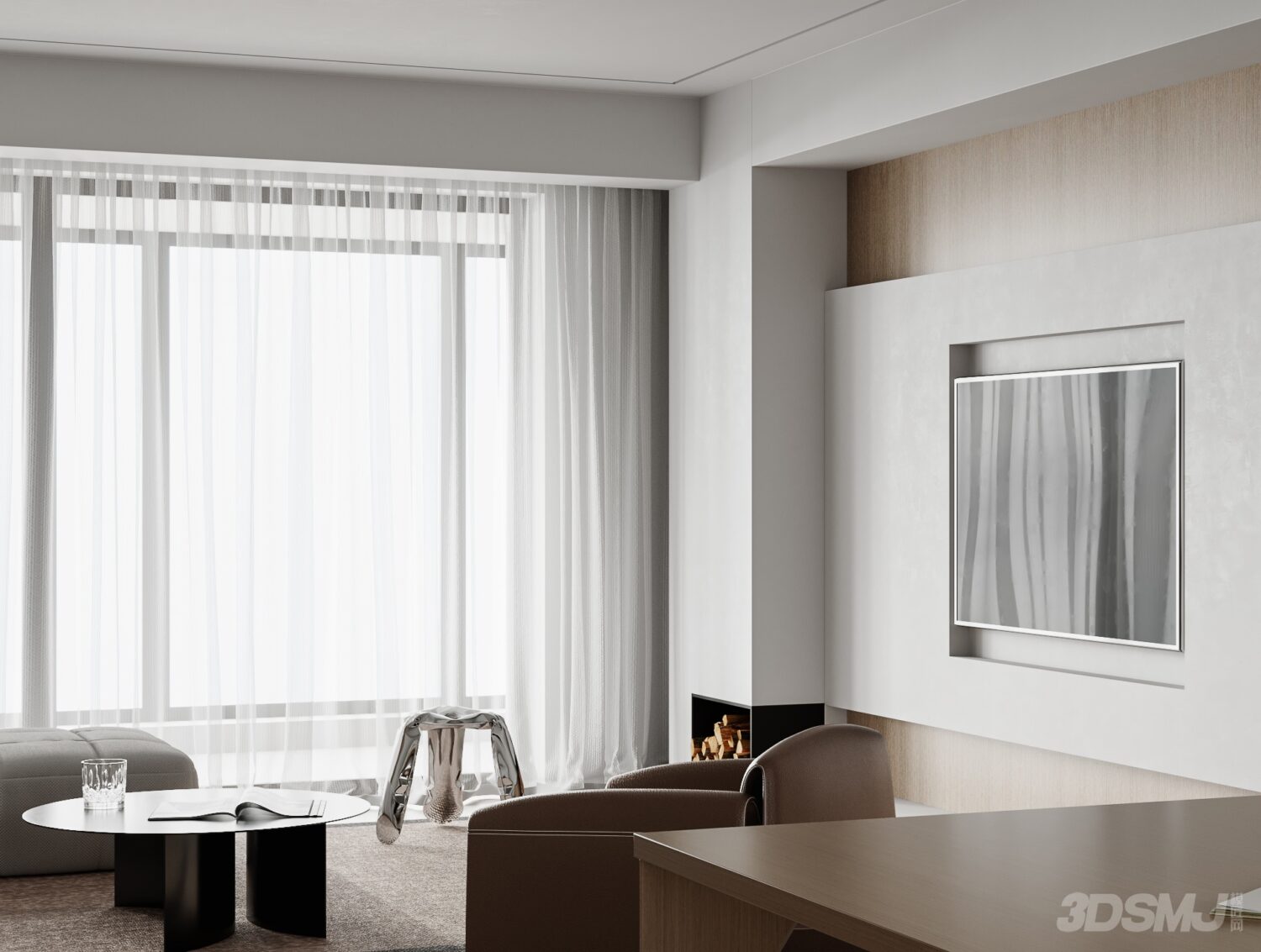 3D Interior Apartment Scene 3dsmax 2411218