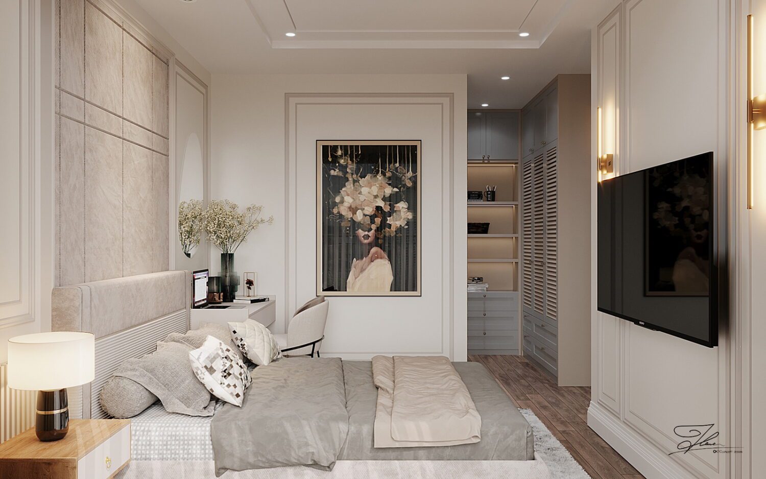 3D Interior Apartment Scene 3dsmax 2411267