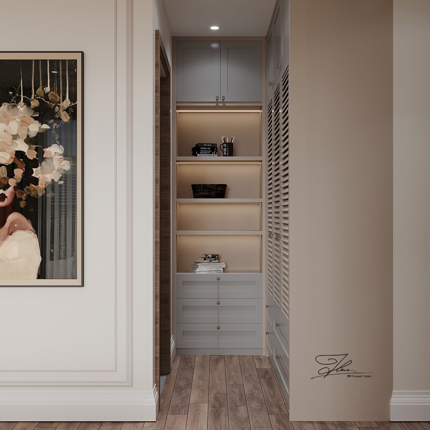 3D Interior Apartment Scene 3dsmax 2411267