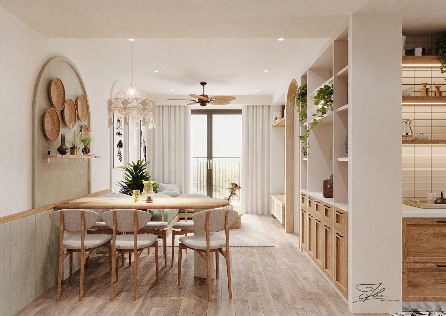 3D Interior Apartment Scene 3dsmax 2411267