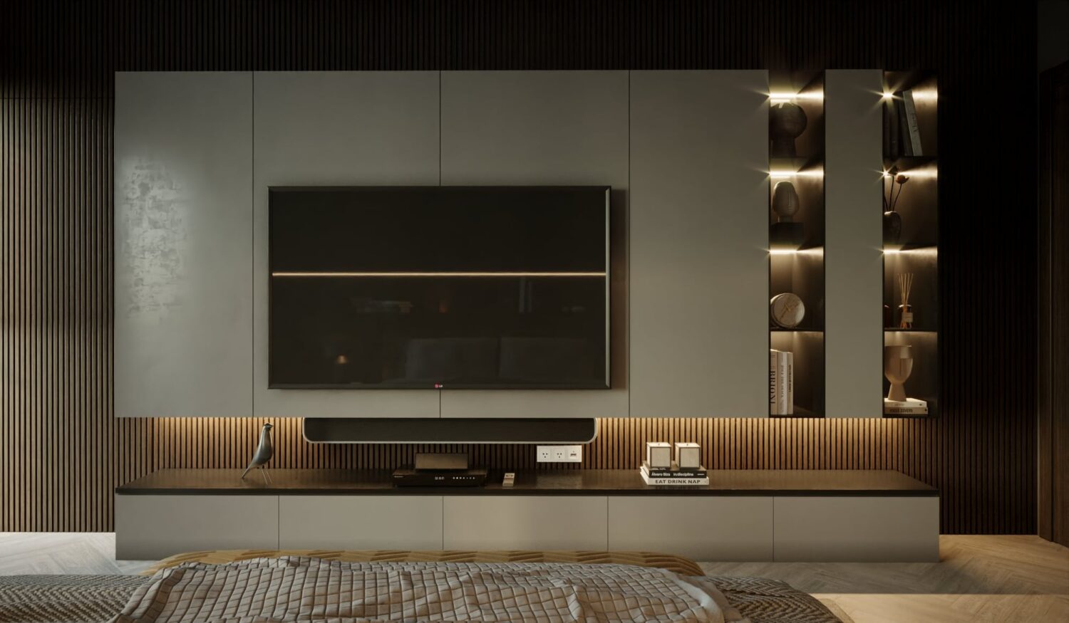 3D Interior Model Bed Room Scene 3dsmax 2312021