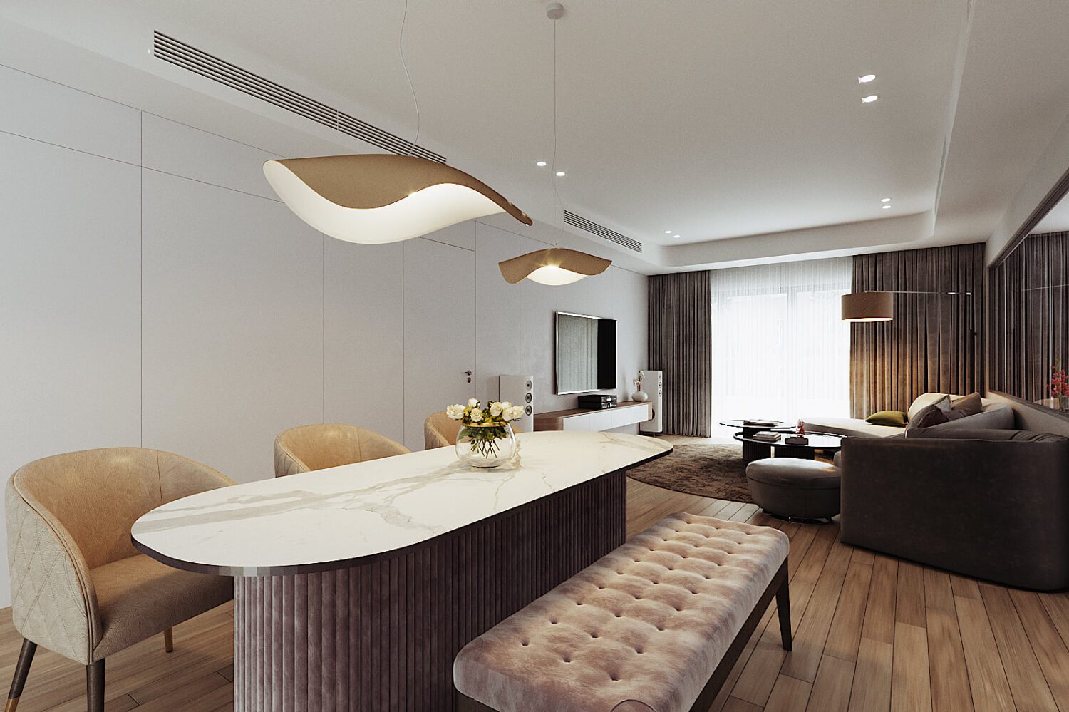 3D Interior Apartment Scene 3dsmax 2412141