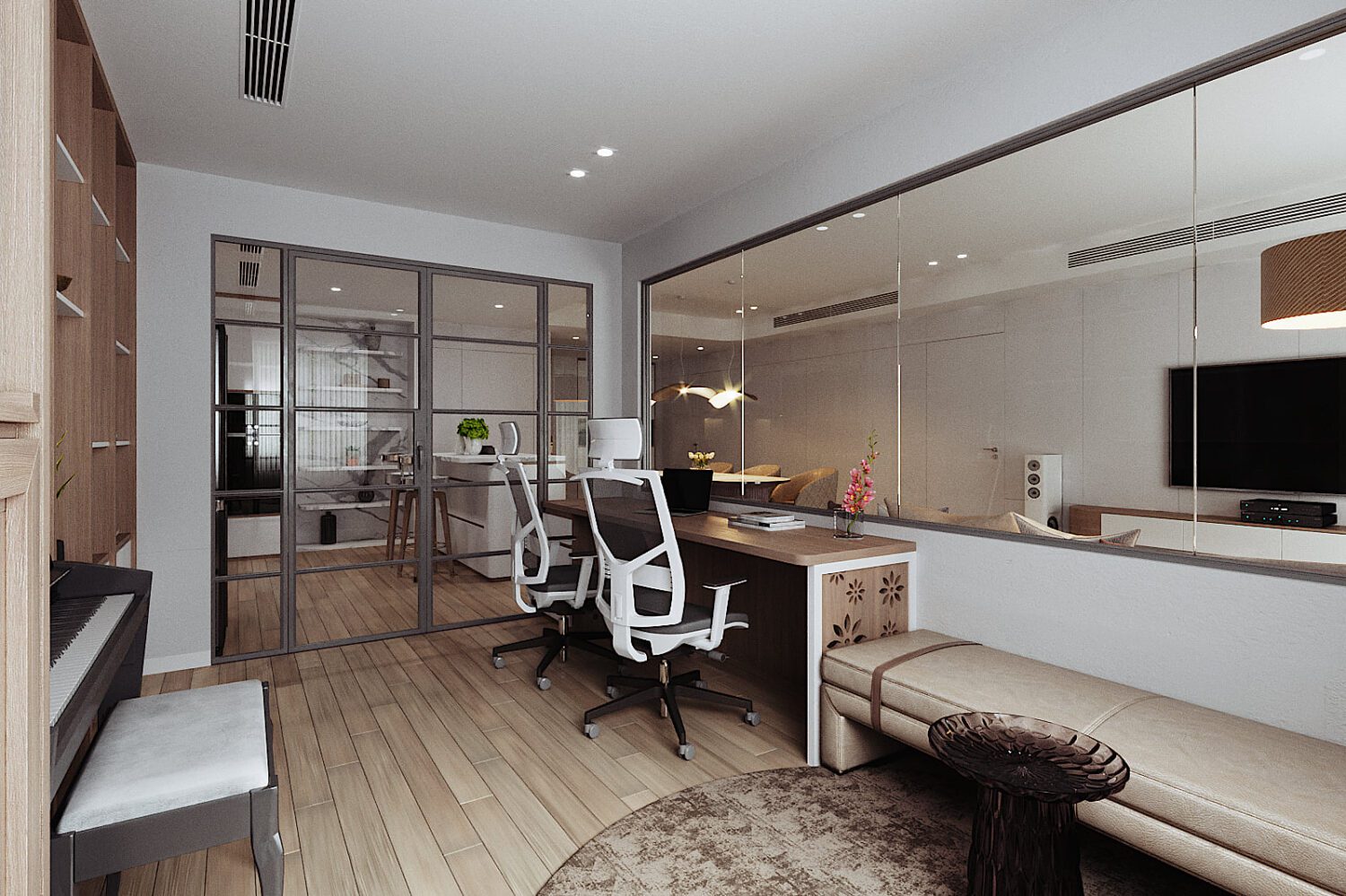 3D Interior Apartment Scene 3dsmax 2412141