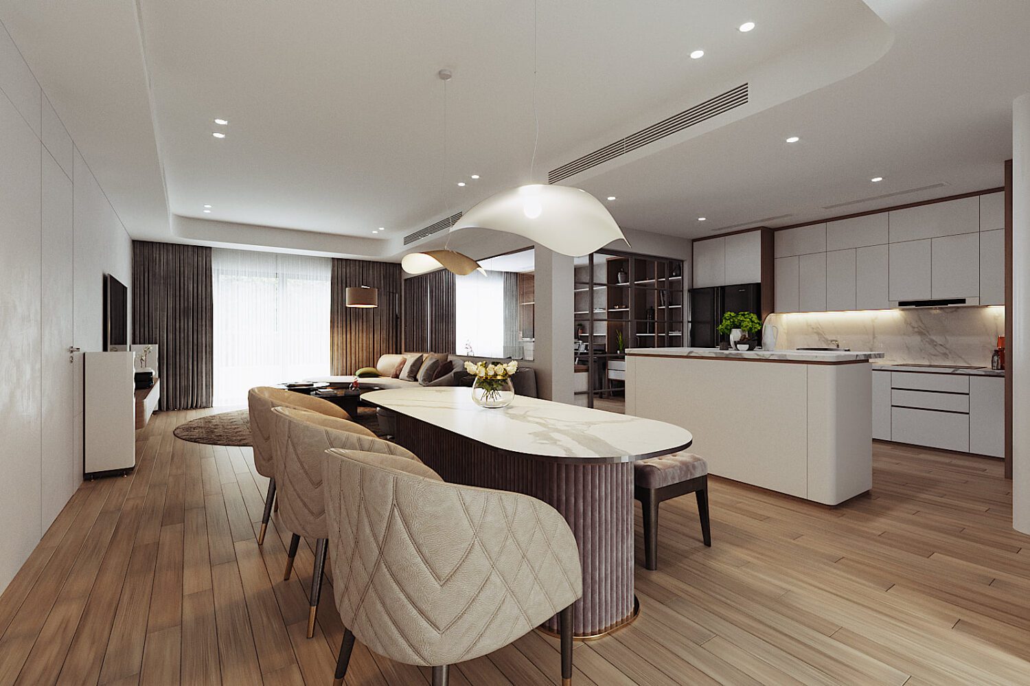 3D Interior Apartment Scene 3dsmax 2412141