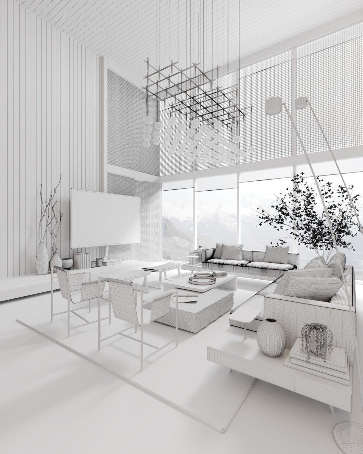 3D Interior Apartment Scene 3dsmax 2412232