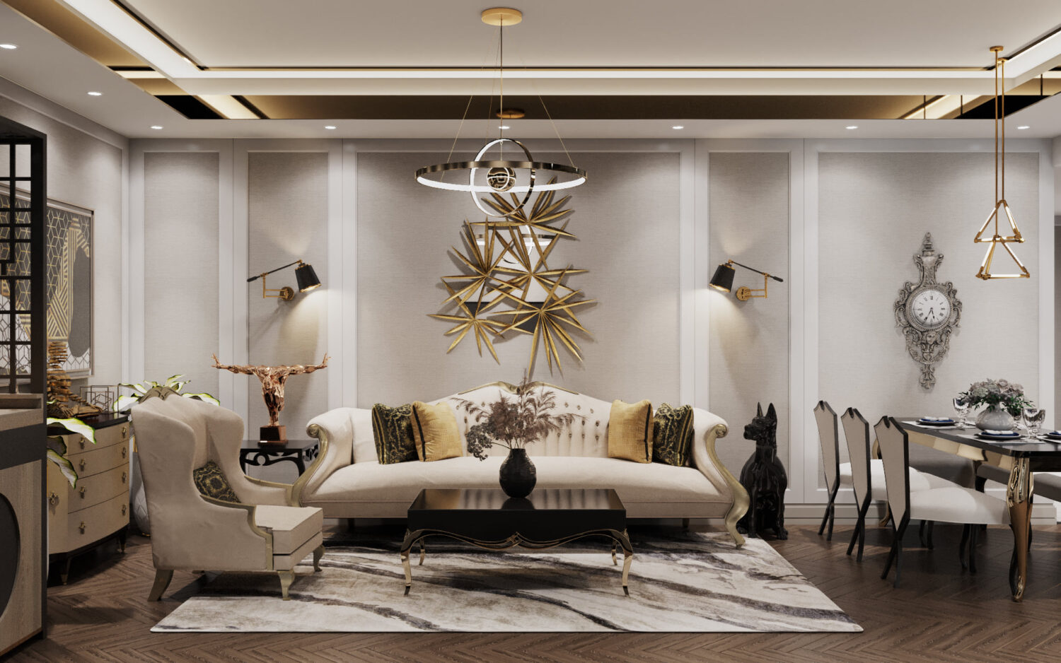 3D Interior Apartment Scene 3dsmax 2412252