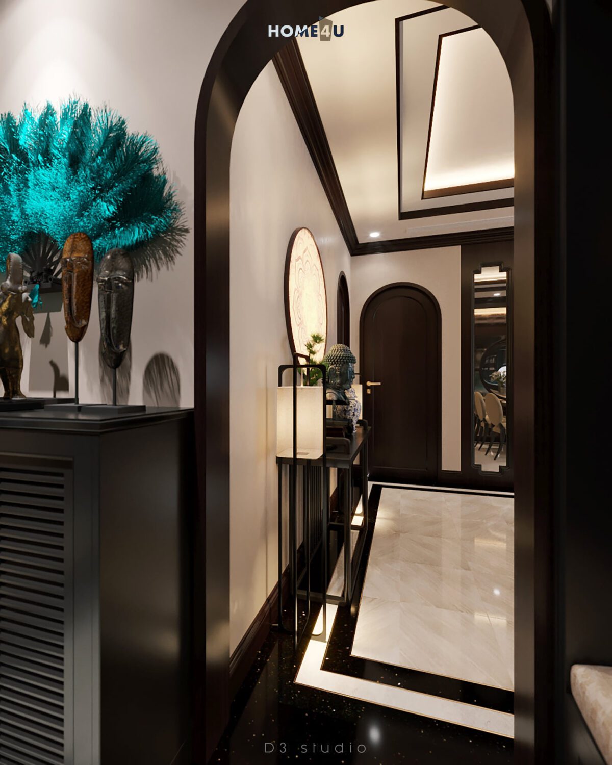 3D Interior Apartment Scene 3dsmax 2412370