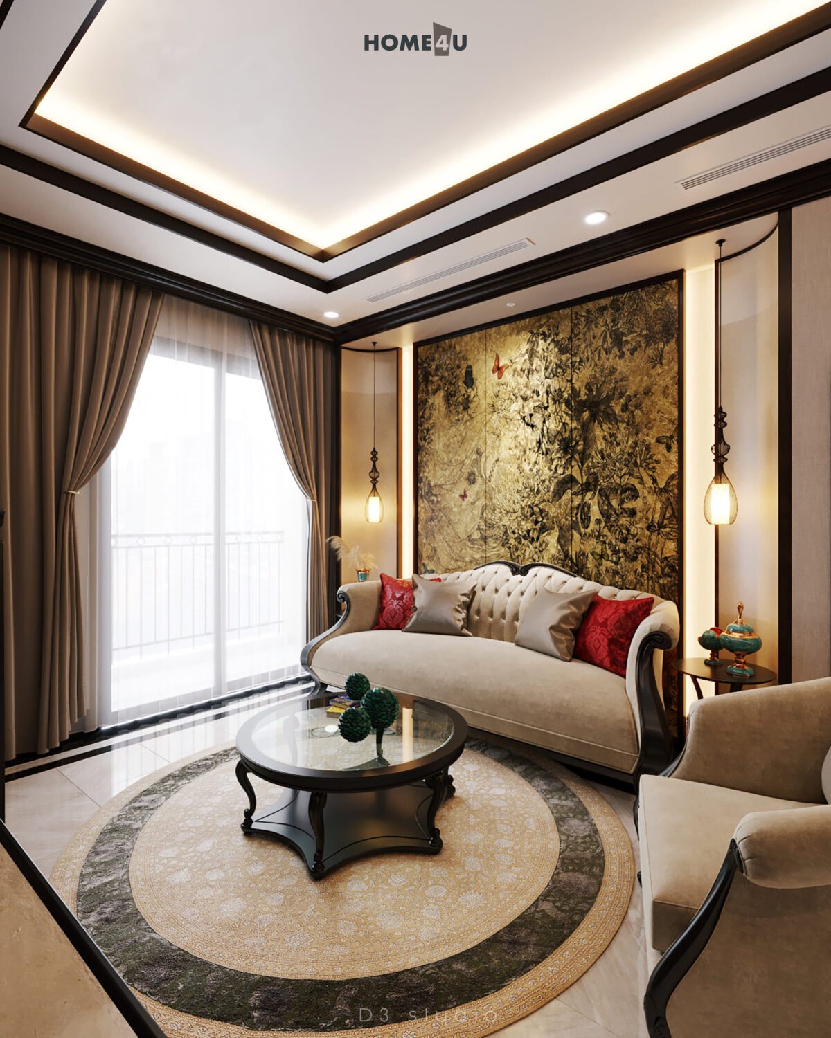 3D Interior Apartment Scene 3dsmax 2412370