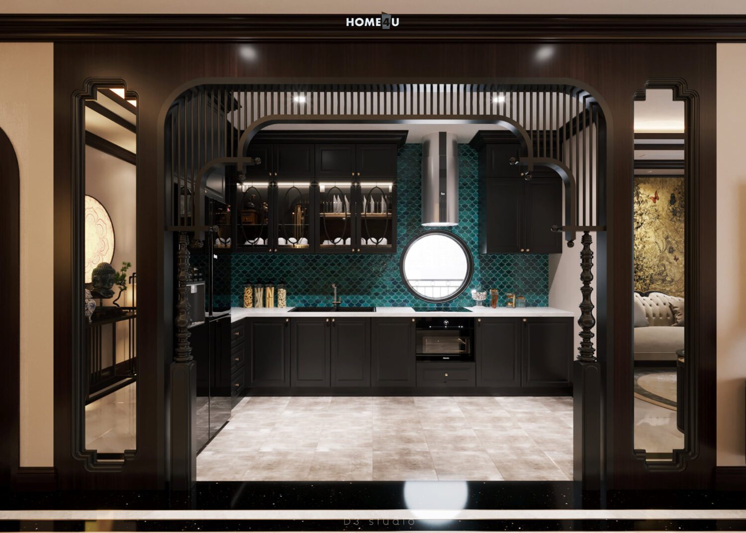 3D Interior Apartment Scene 3dsmax 2412370