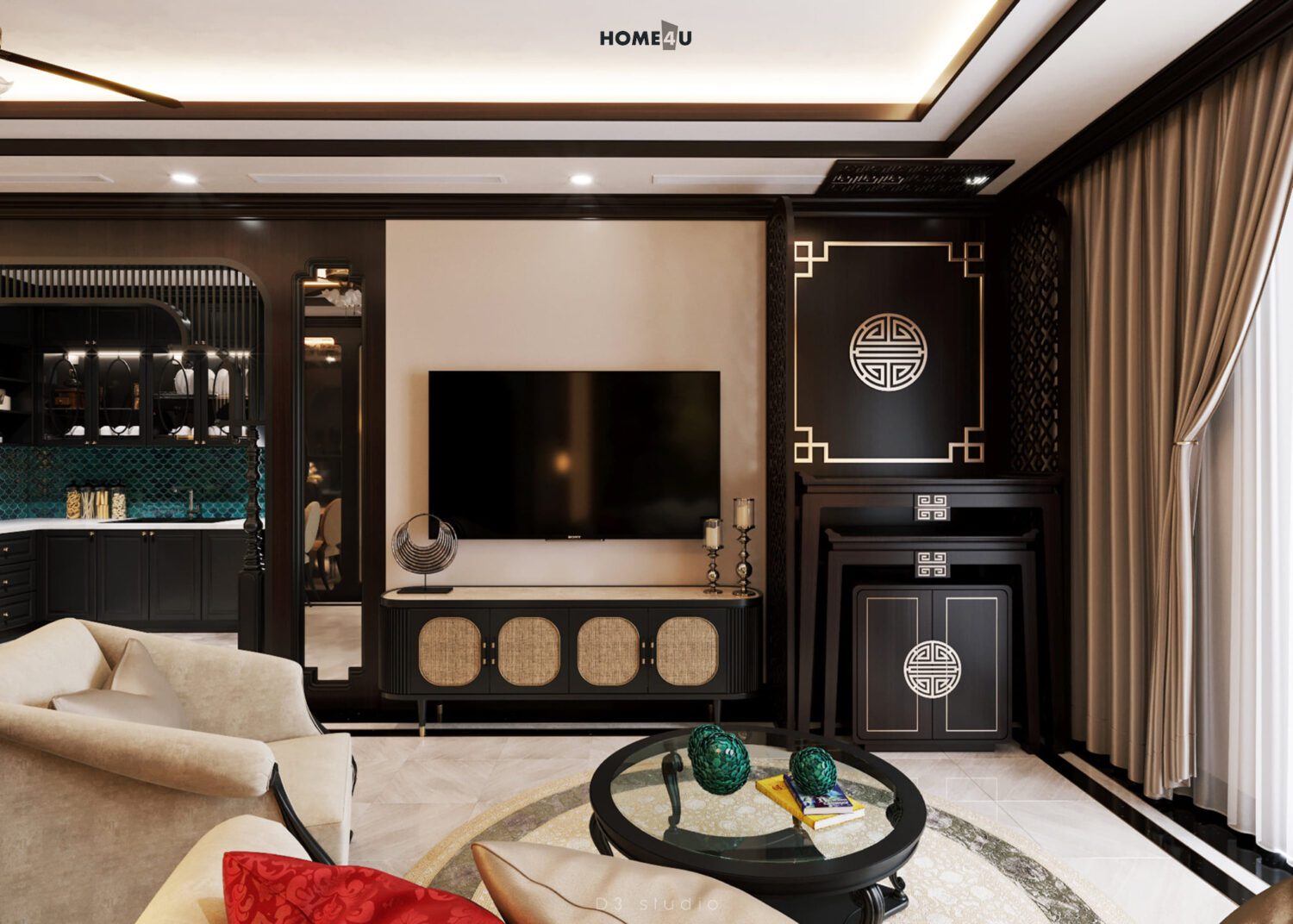 3D Interior Apartment Scene 3dsmax 2412370