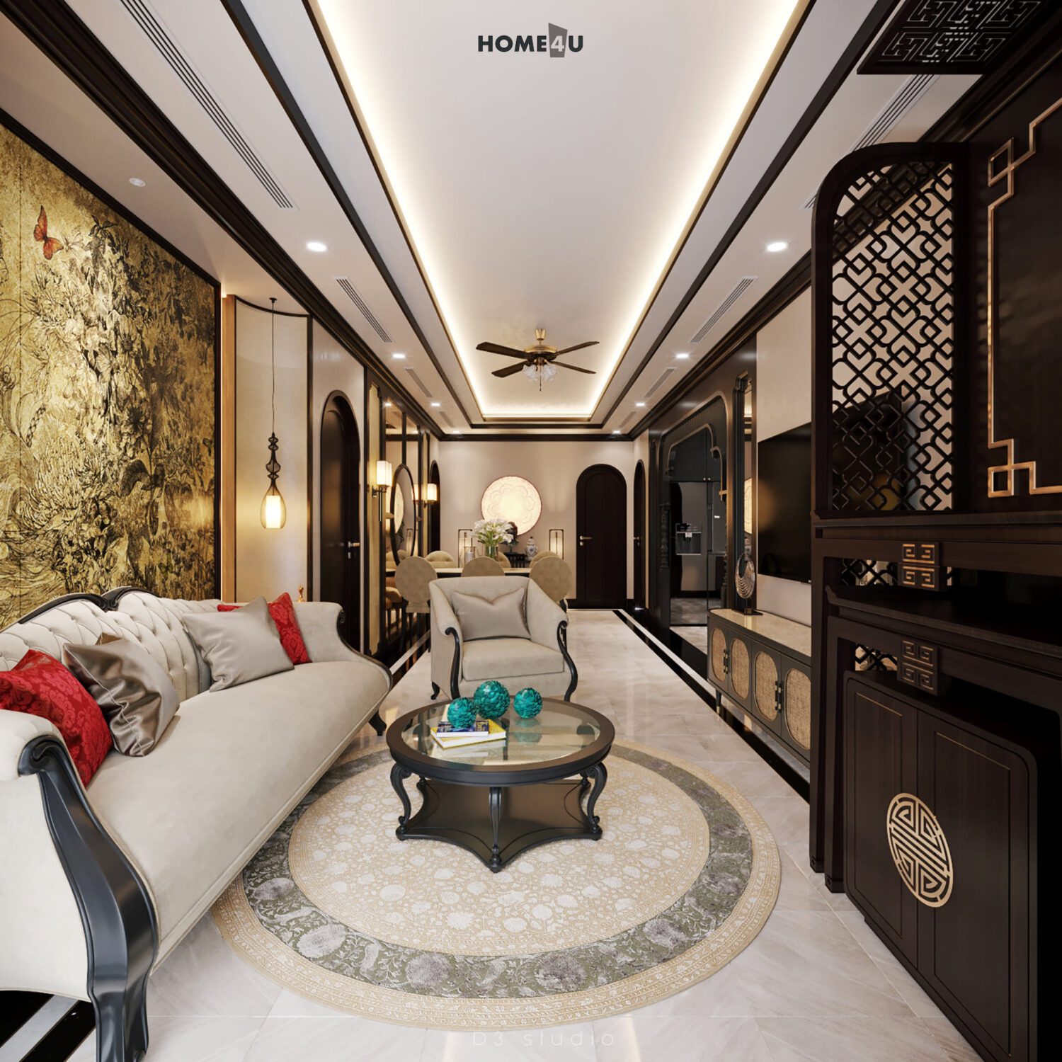 3D Interior Apartment Scene 3dsmax 2412370