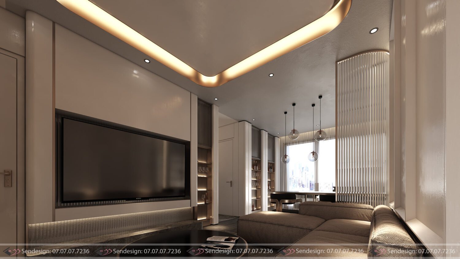 3D Interior Apartment Scene 3dsmax 2412373