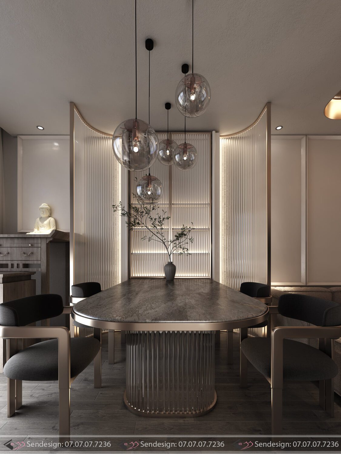 3D Interior Apartment Scene 3dsmax 2412373