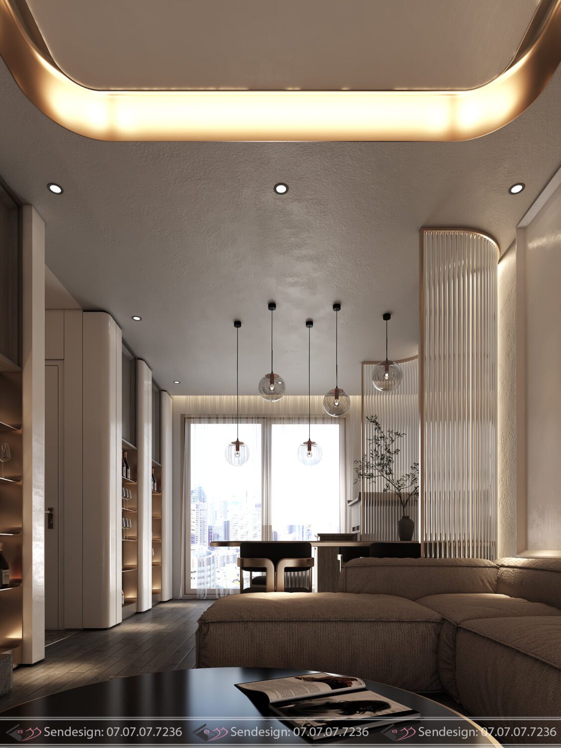 3D Interior Apartment Scene 3dsmax 2412373