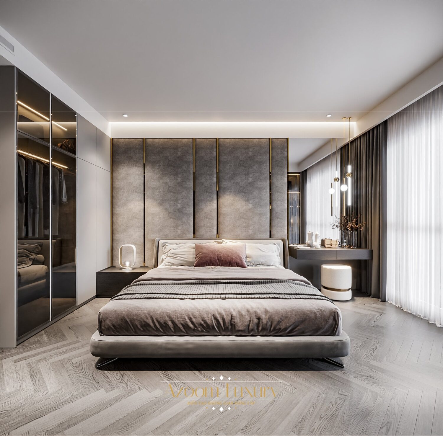 3D Interior Model Bed Room Scene 3dsmax 2312390
