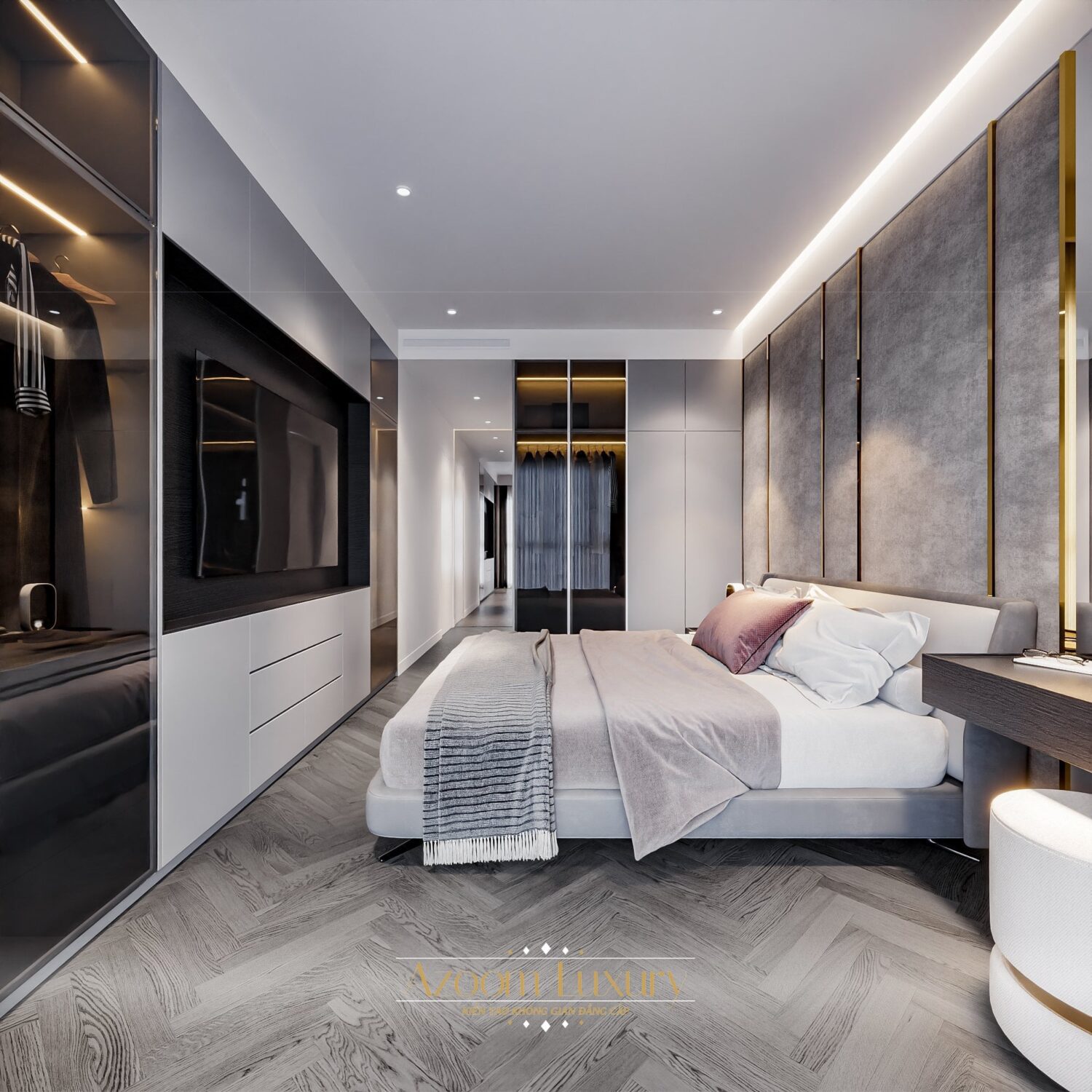 3D Interior Model Bed Room Scene 3dsmax 2312390