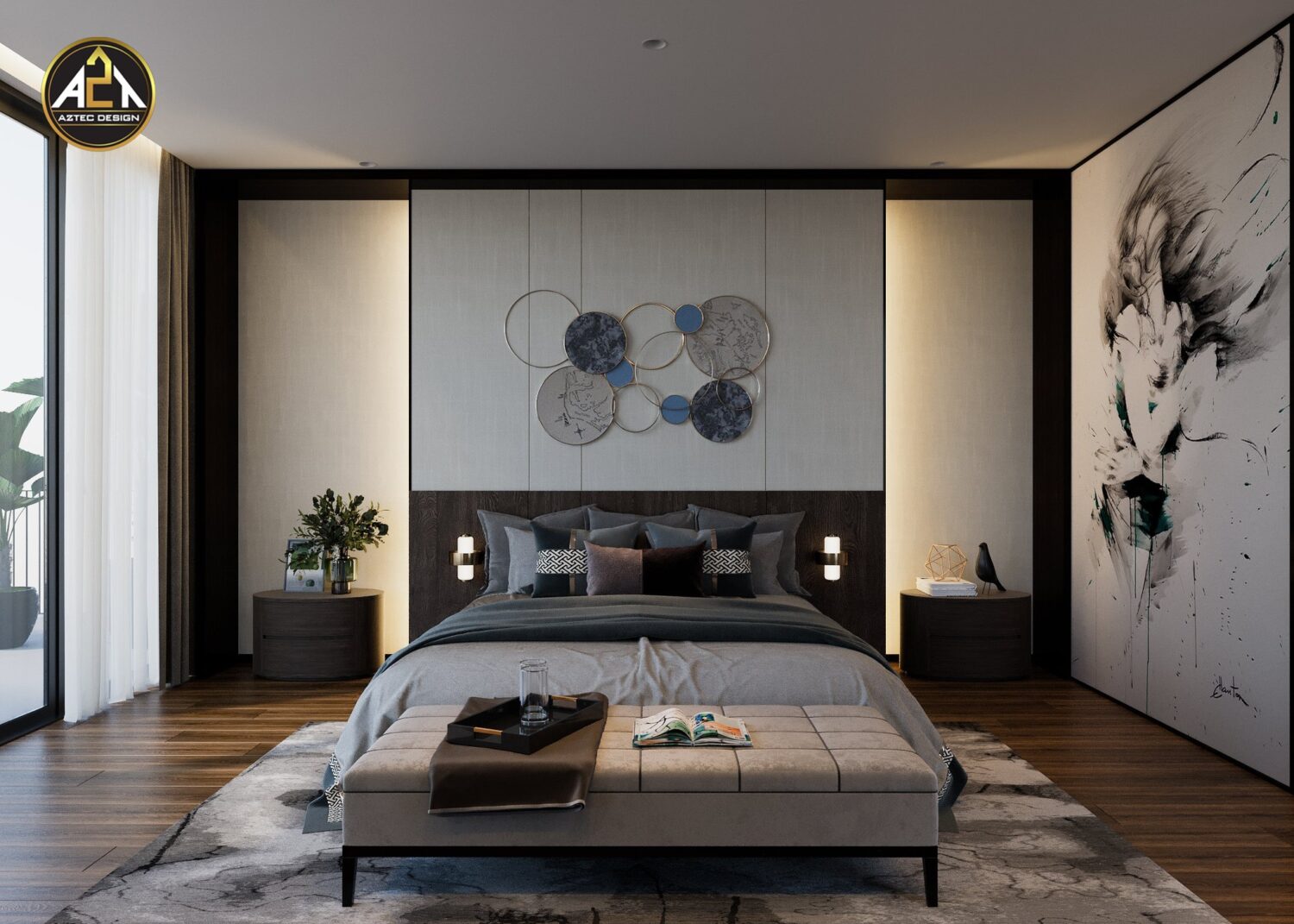 3D Interior Model Bed Room Scene 3dsmax 2312405