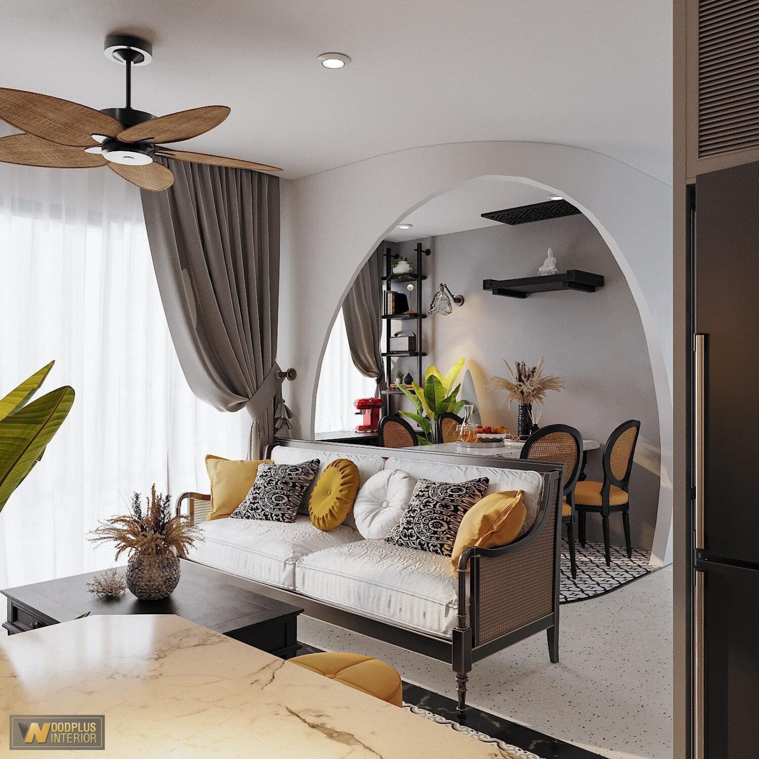 3D Interior Apartment Scene 3dsmax 2412464