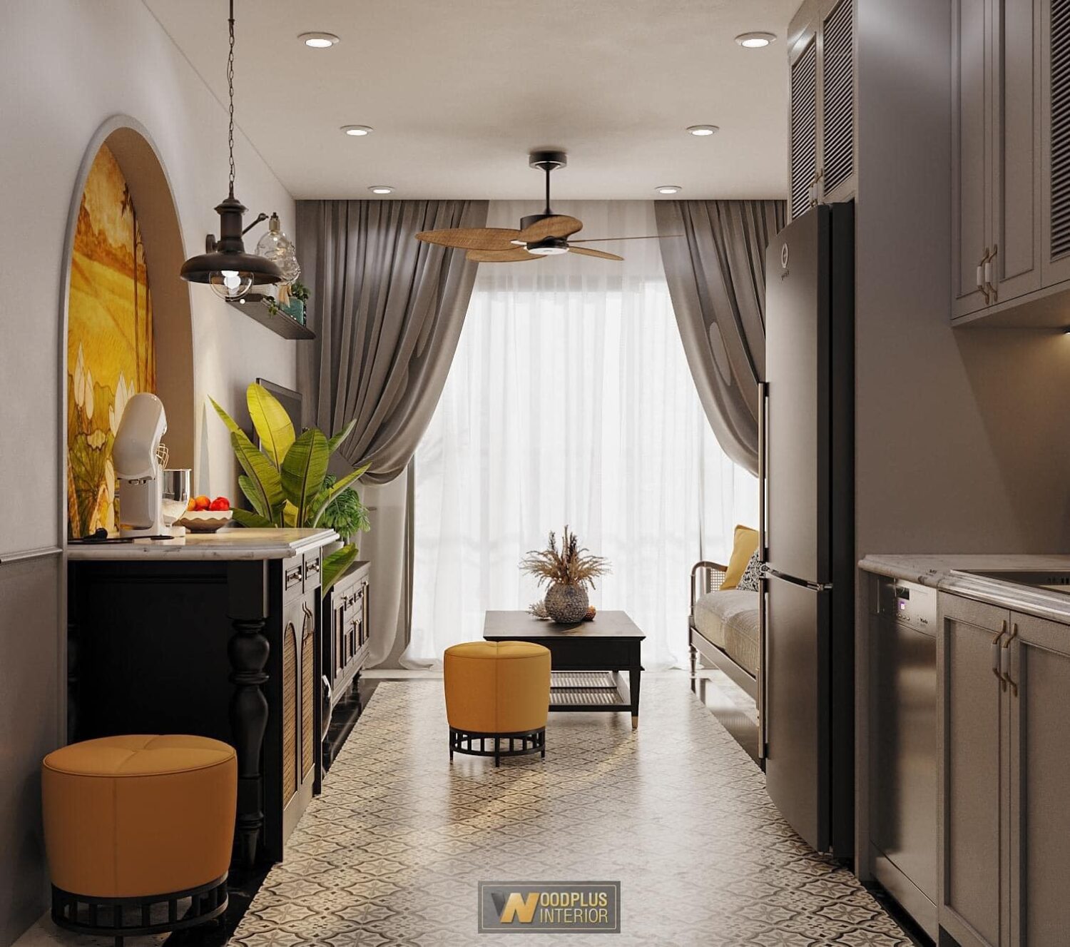 3D Interior Apartment Scene 3dsmax 2412464