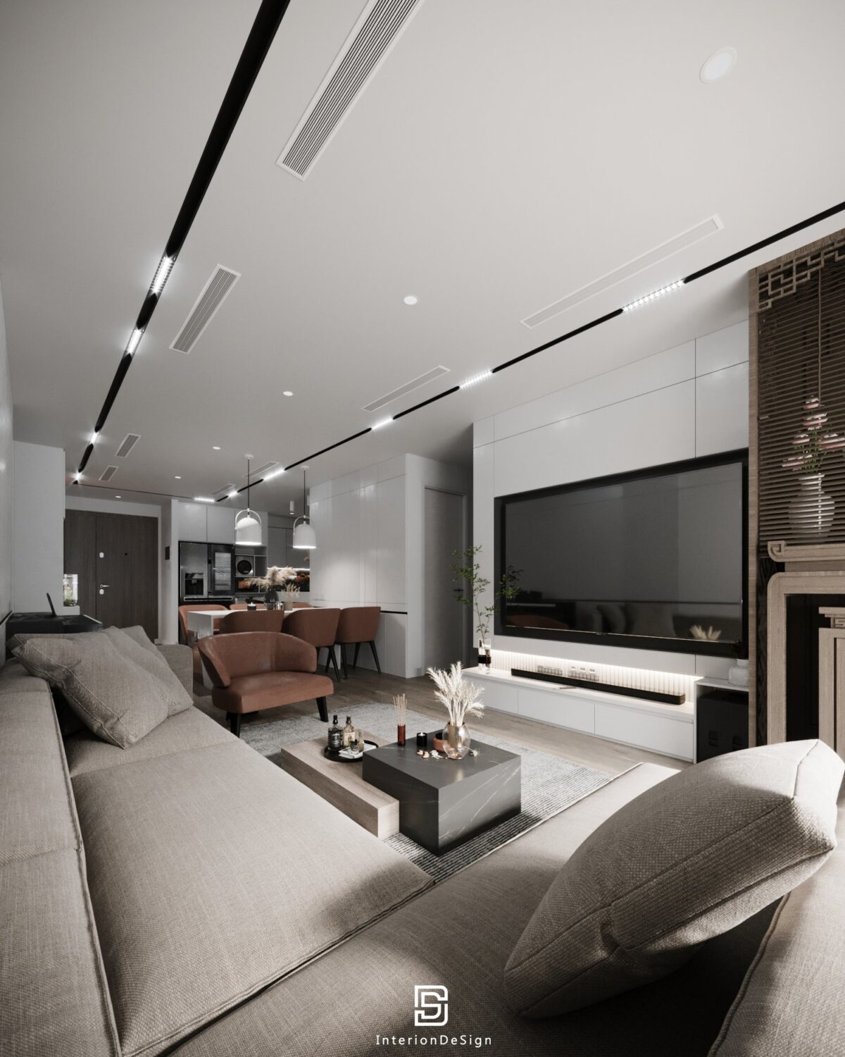 3D Interior Apartment Scene 3dsmax 2412469