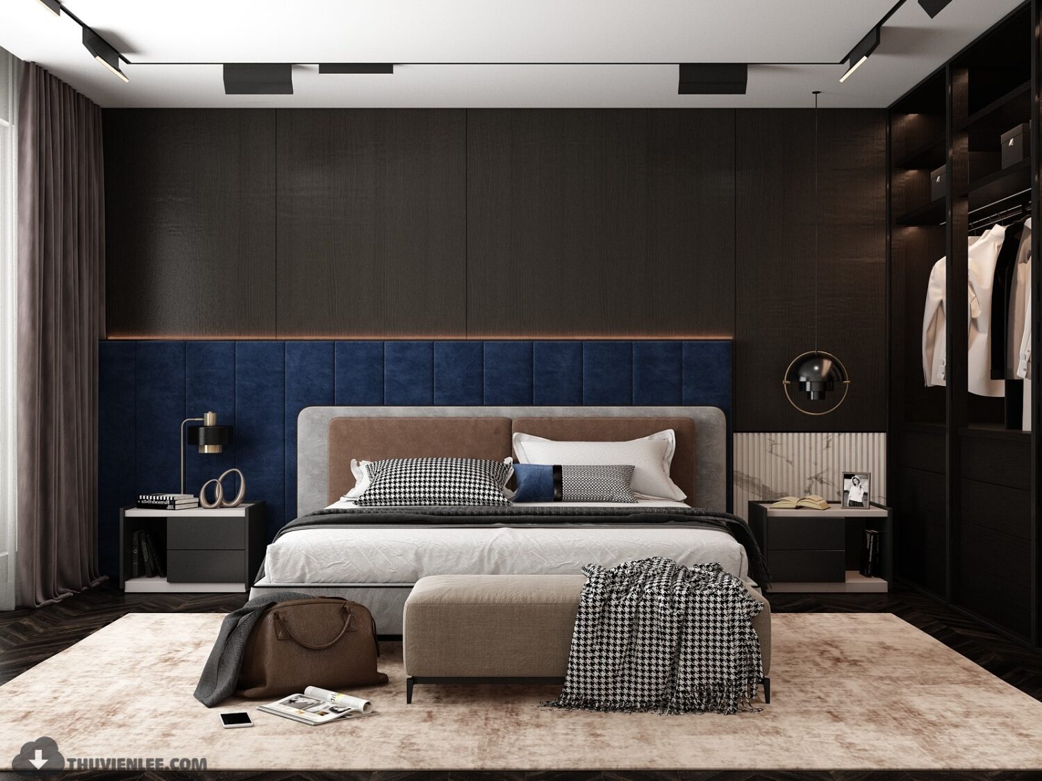 3D Interior Model Bed Room Scene 3dsmax 2412475