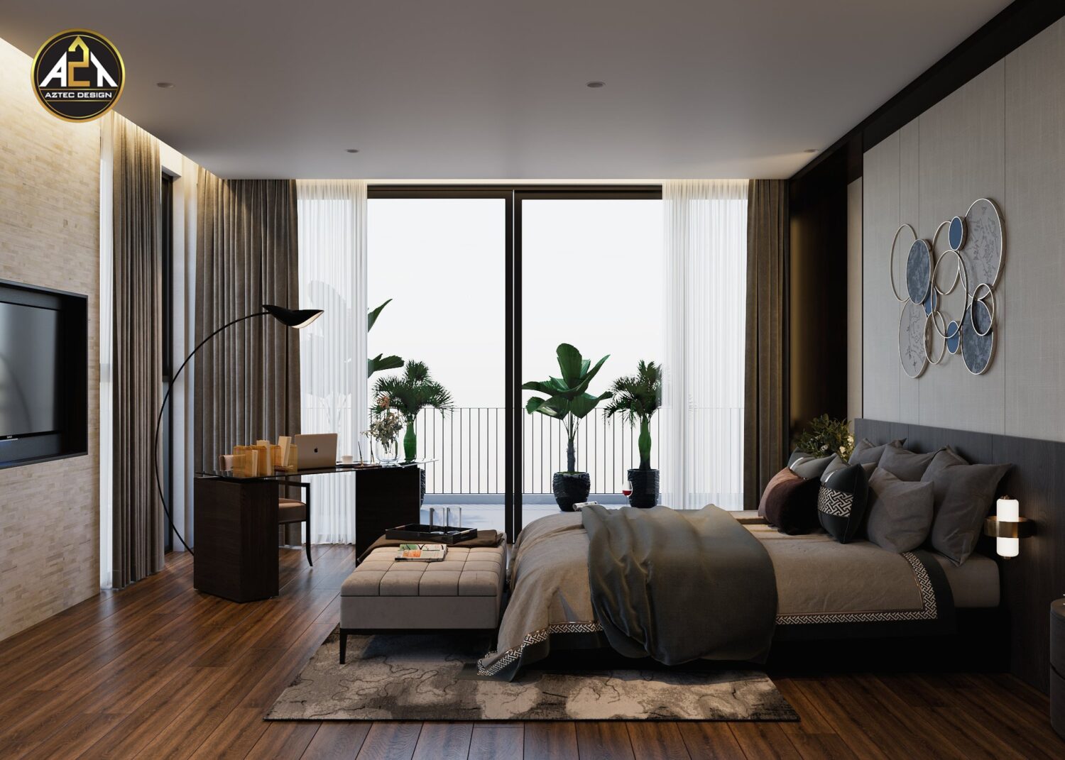 3D Interior Model Bed Room Scene 3dsmax 2412483