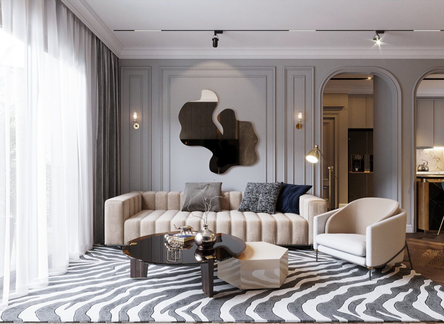 3D Interior Apartment Scene 3dsmax 2412549