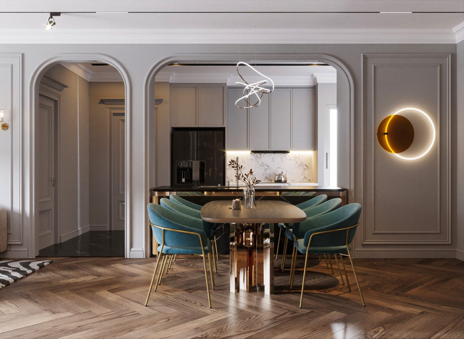 3D Interior Apartment Scene 3dsmax 2412549